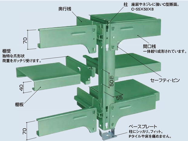 中量部材イメージ